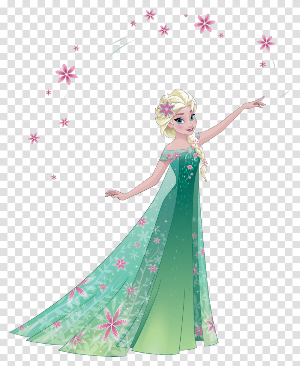 Elsa De Frozen Disney Princess Frozen Fever, Dress, Female, Person Transparent Png