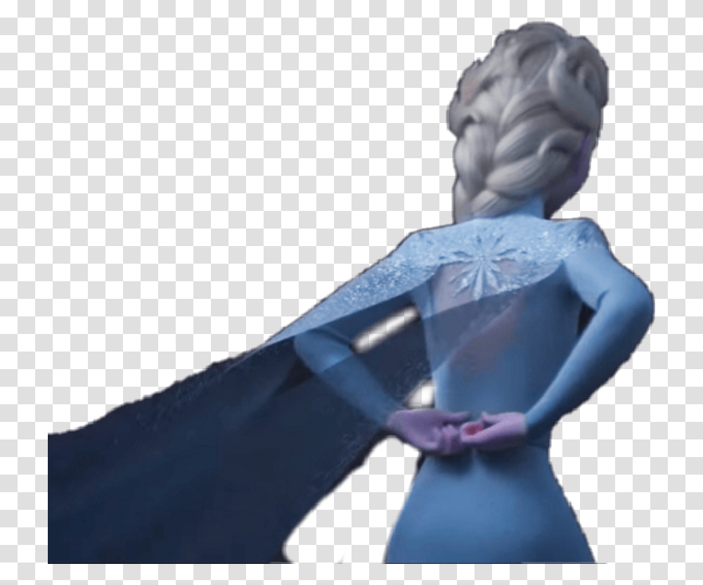 Elsa Disneyprincess Figurine, Statue, Sculpture, Person Transparent Png