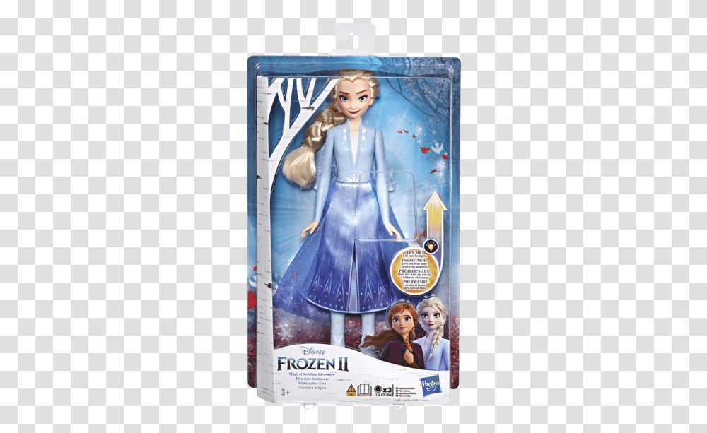 Elsa Doll Lights Frozen, Poster, Advertisement, Person, Human Transparent Png
