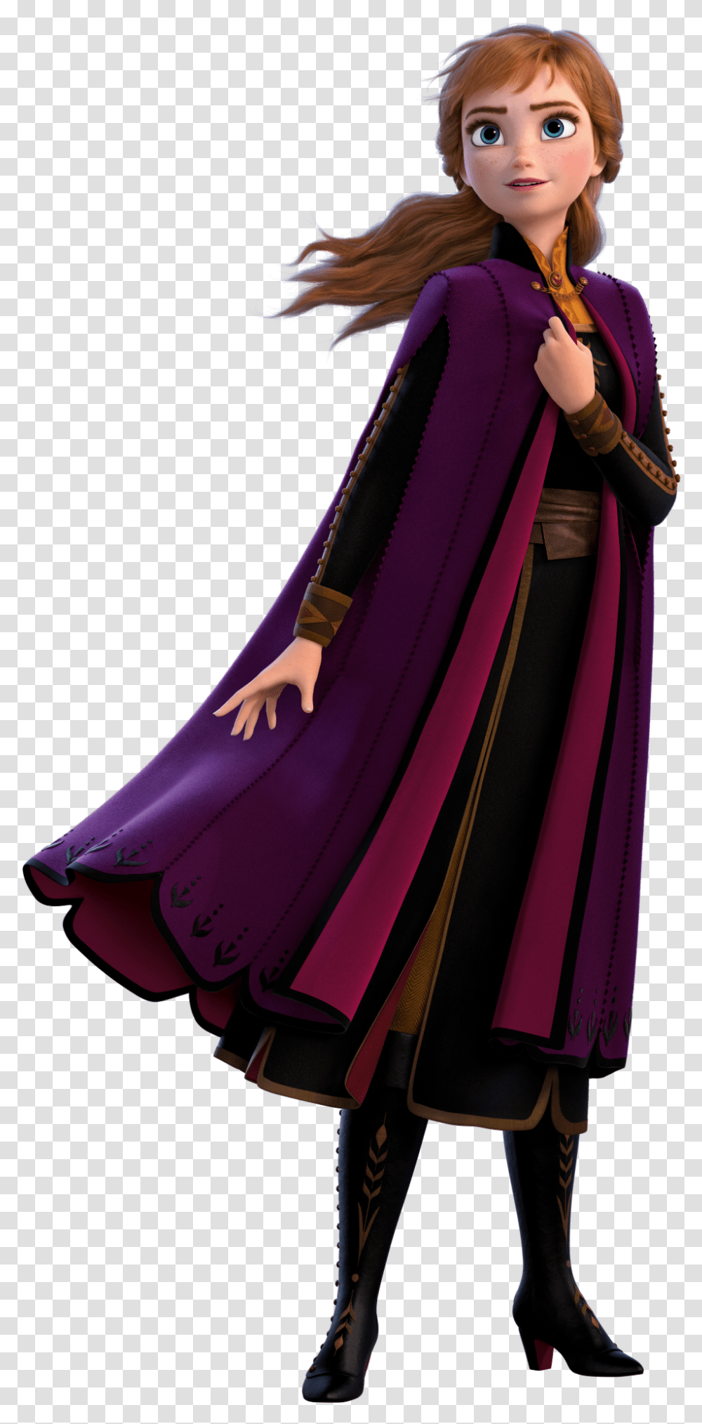 Elsa Frozen 2 Clipart Anna Frozen, Clothing, Apparel, Fashion, Cloak Transparent Png