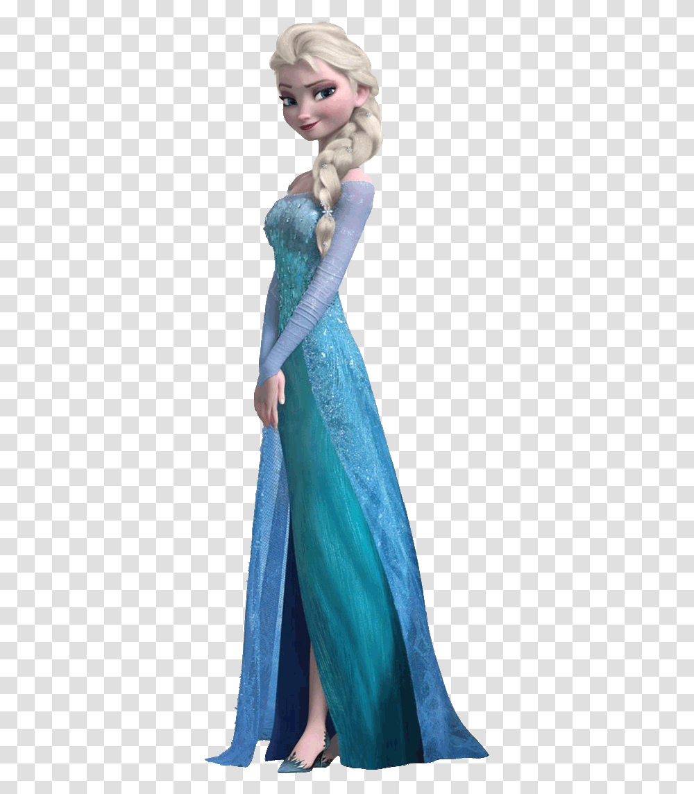 Elsa Frozen Anna Olaf Kristoff Elsa Frozen, Apparel, Evening Dress, Robe Transparent Png