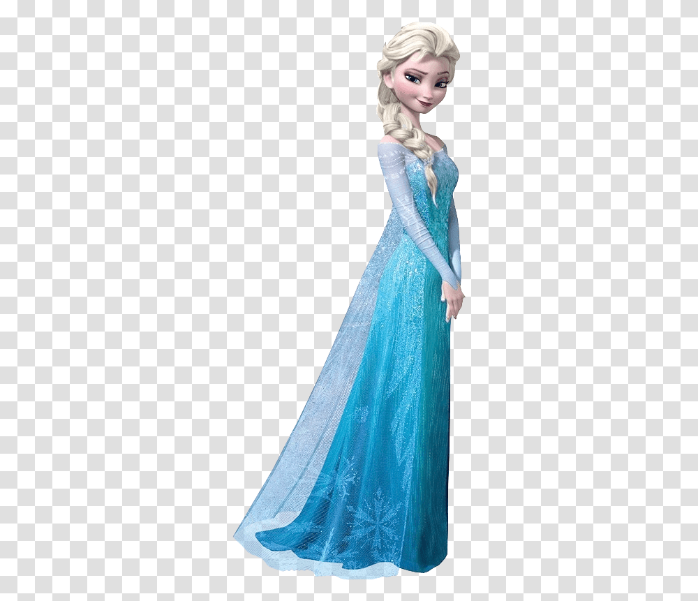 Elsa Frozen Characters, Evening Dress, Robe, Gown Transparent Png