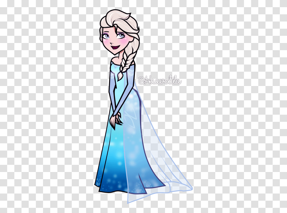 Elsa Frozen Clipart Total Drama Frozen, Apparel, Fashion, Female Transparent Png