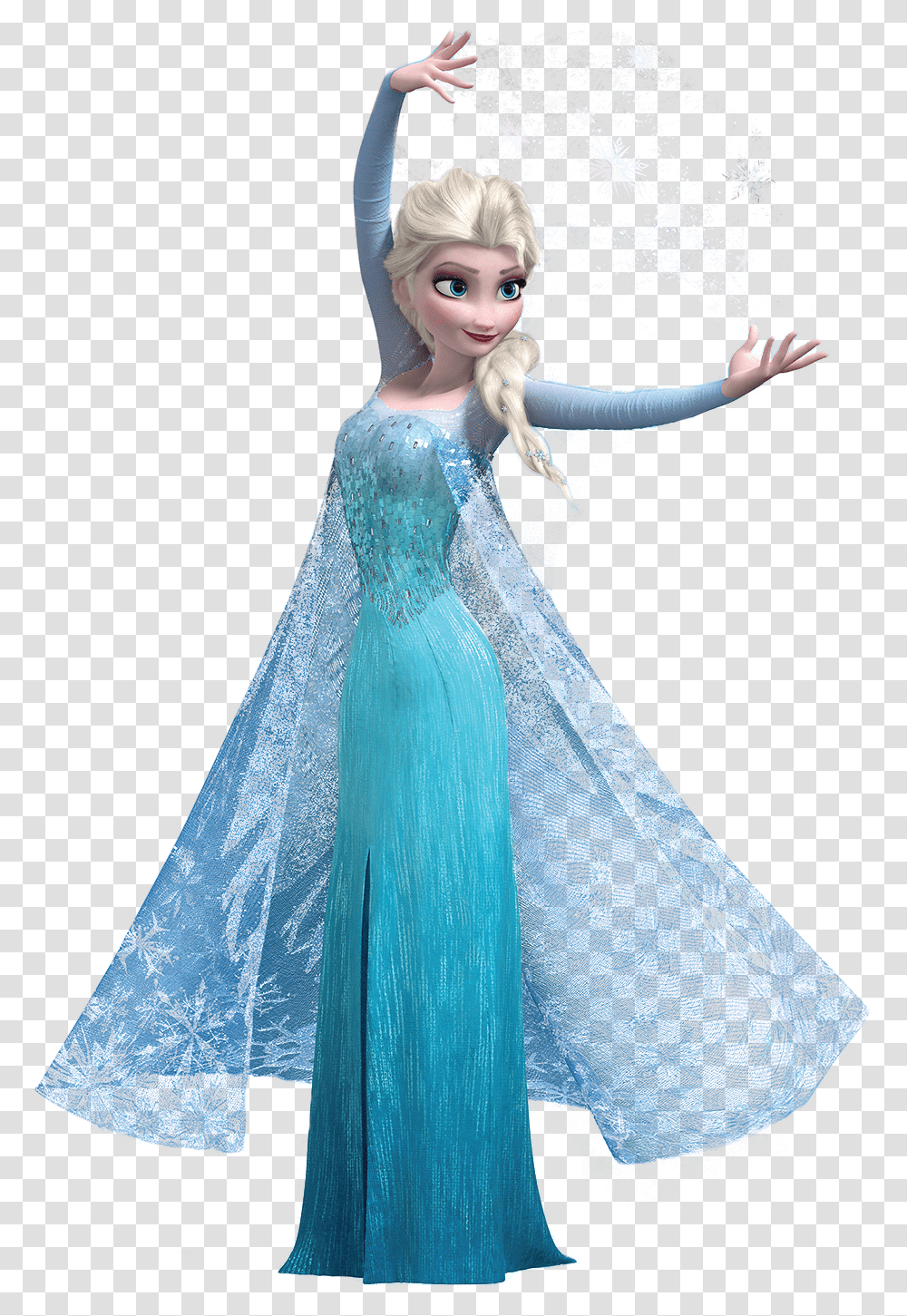 Elsa Frozen, Apparel, Figurine, Doll Transparent Png