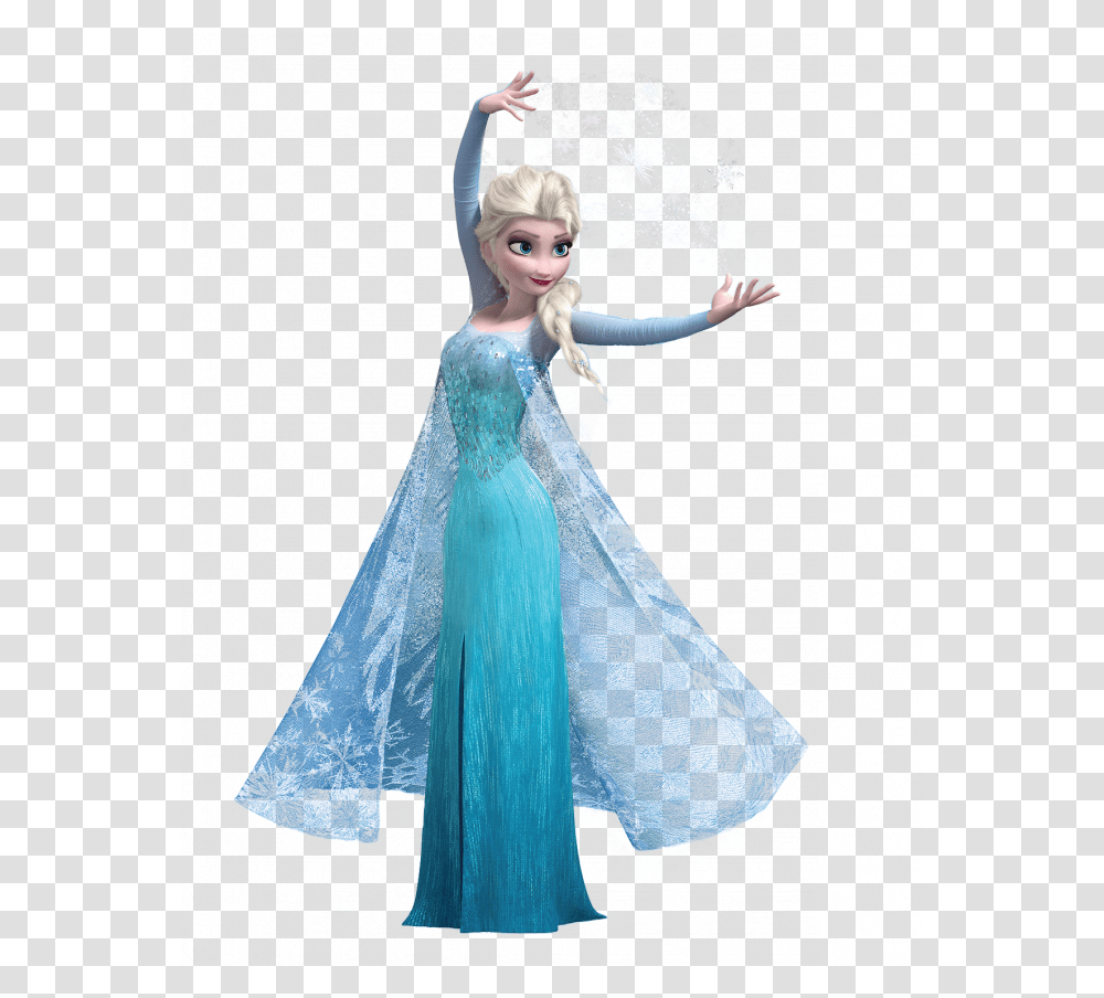 Elsa Frozen, Dress, Female, Person Transparent Png