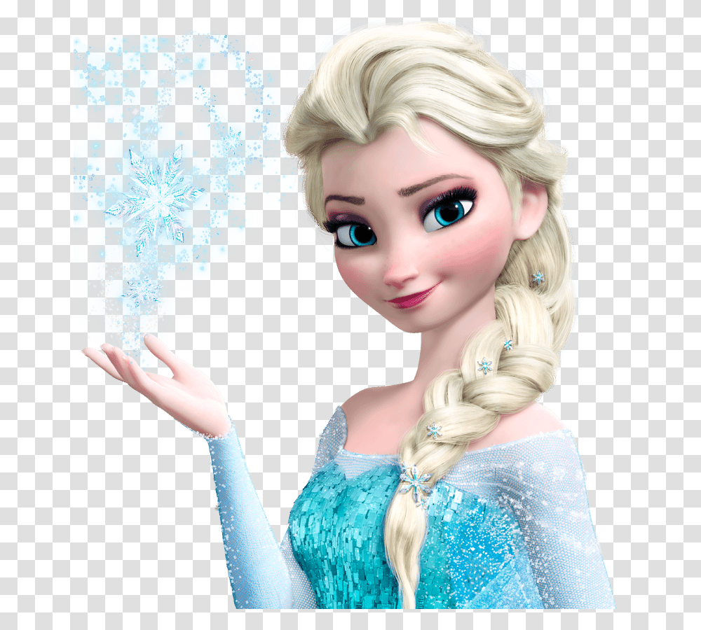 Elsa Frozen, Doll, Toy, Hair, Person Transparent Png