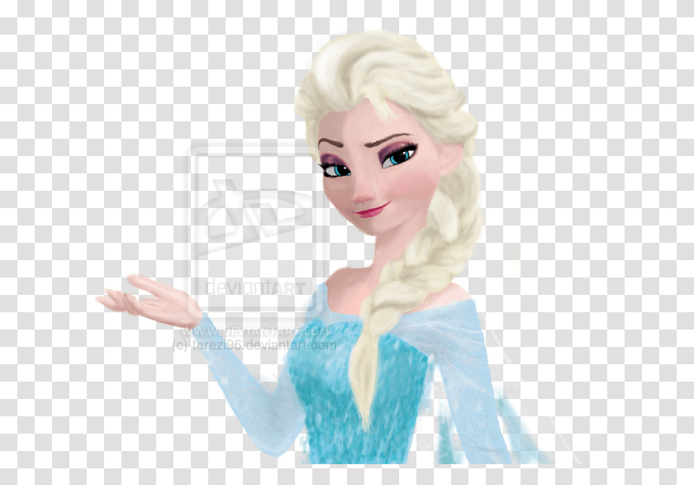 Elsa Frozen White Background, Doll, Toy, Person, Human Transparent Png