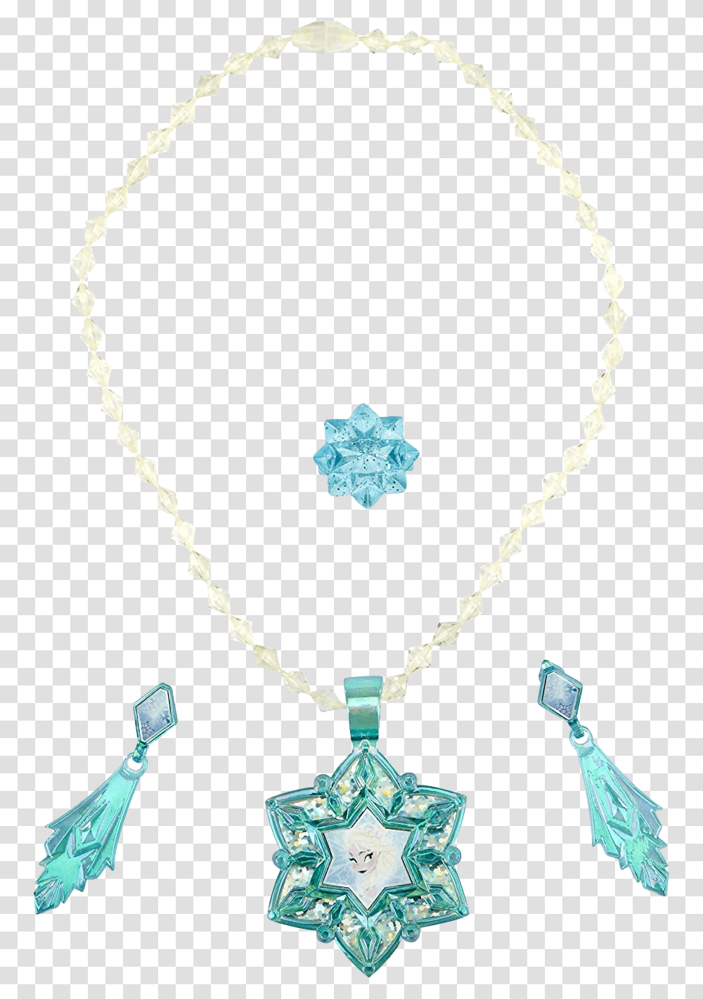 Elsa Jewellery Set Frozen Jewelry, Necklace, Accessories, Accessory, Worship Transparent Png