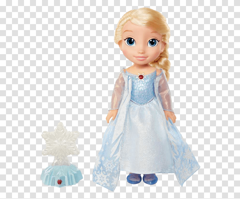Elsa Lumiere Du Nord La Reine Des Neiges Poupee La Reine Des Neiges, Doll, Toy, Person, Human Transparent Png