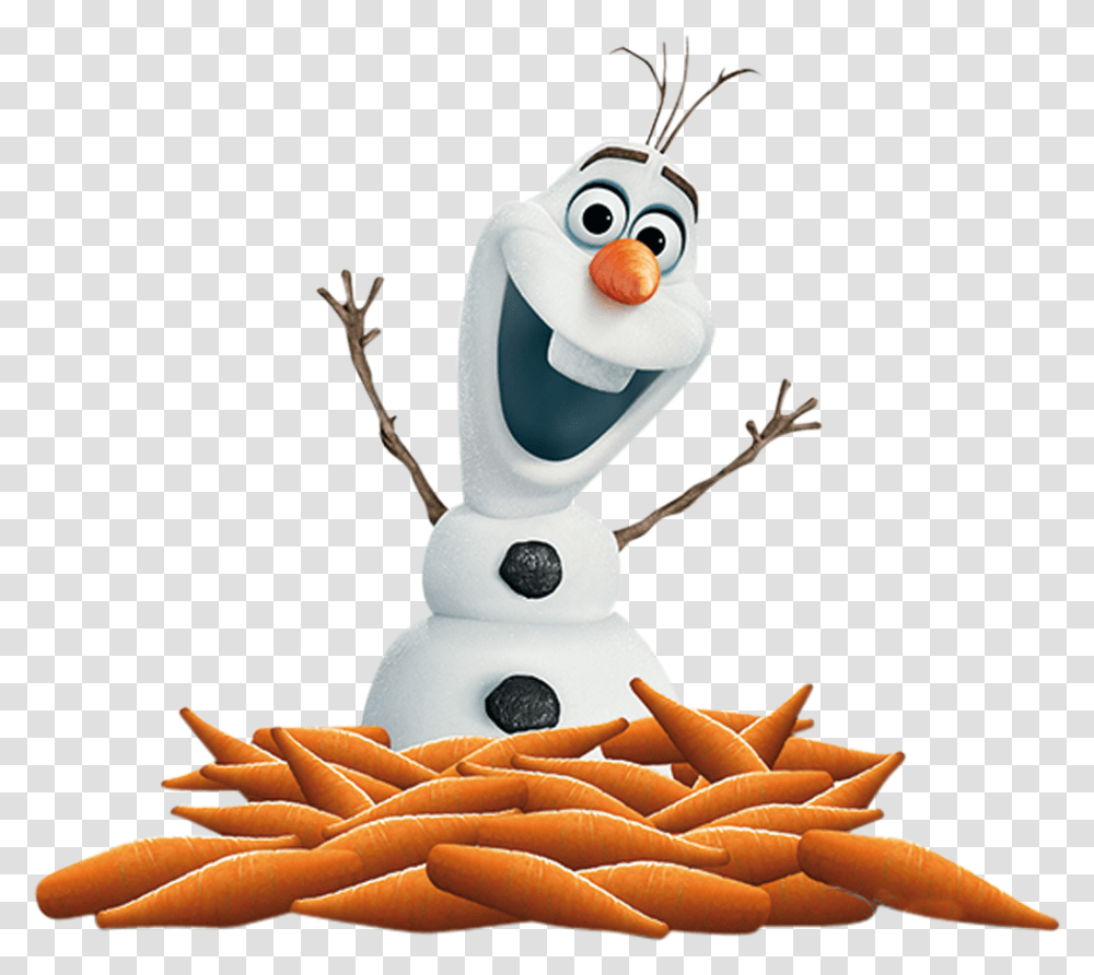 Elsa Olaf Frozen, Snowman, Nature, Plant, Produce Transparent Png
