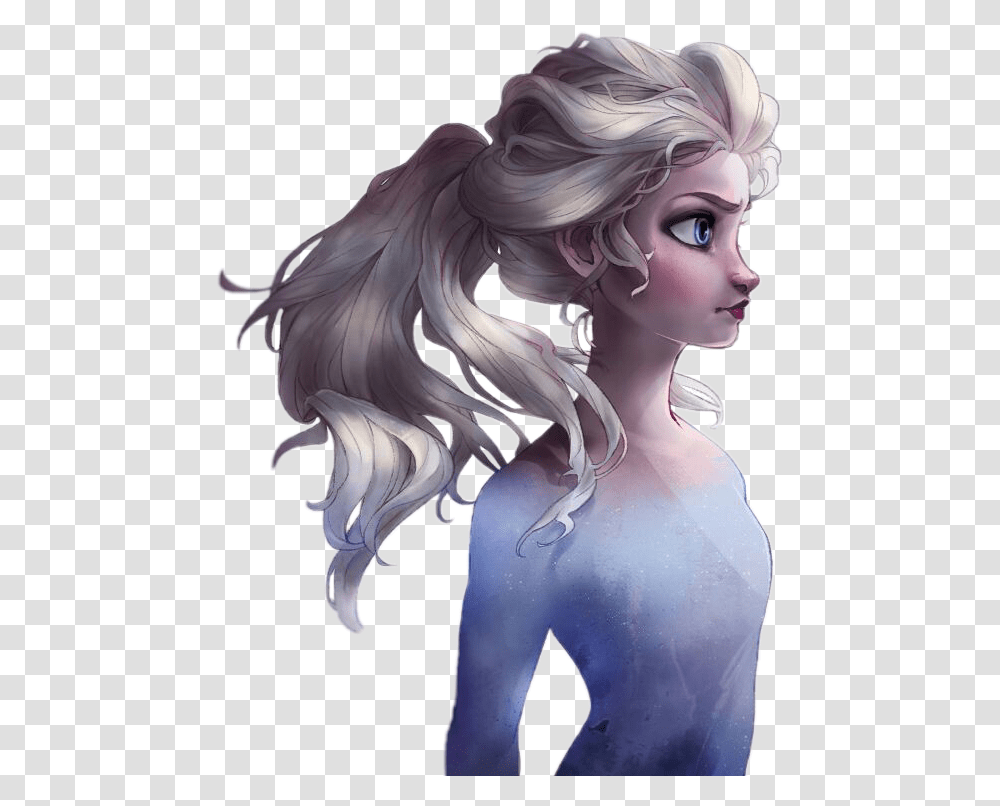 Elsa Queenelsa Frozen Frozen2 Disney Princesa Princess Queen Elsa Frozen Frozen 2 Background, Graphics, Art, Person, Drawing Transparent Png