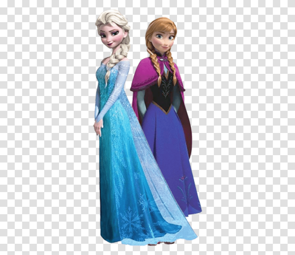 Elsa Y Anna, Evening Dress, Robe, Gown Transparent Png