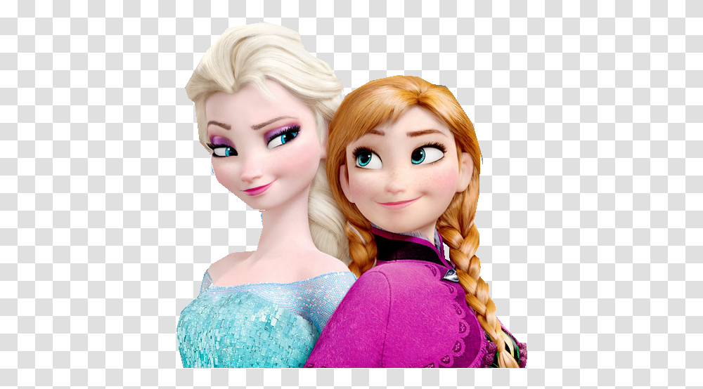 Elsa Y Anna Frozen Elsa And Anna, Doll, Toy, Person, Human Transparent Png