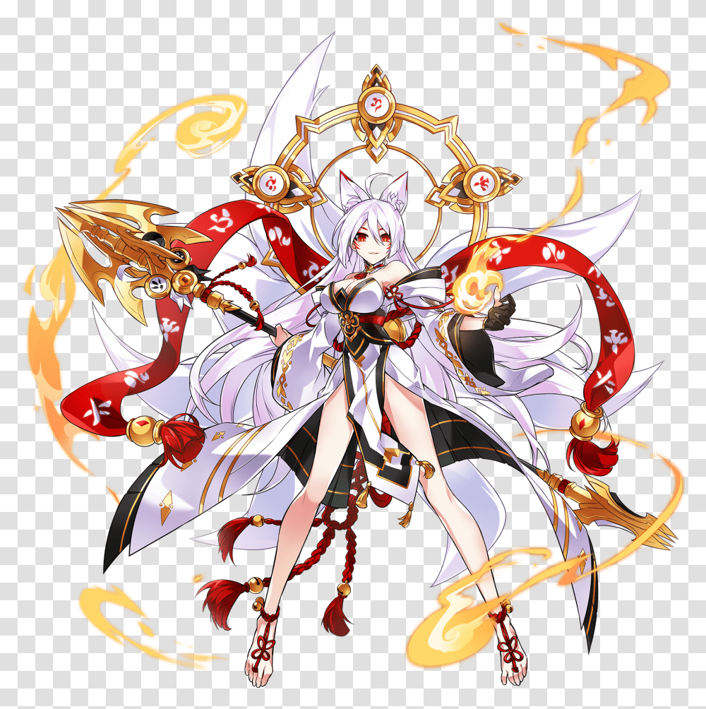 Elsword Celestial Fox, Costume, Comics Transparent Png