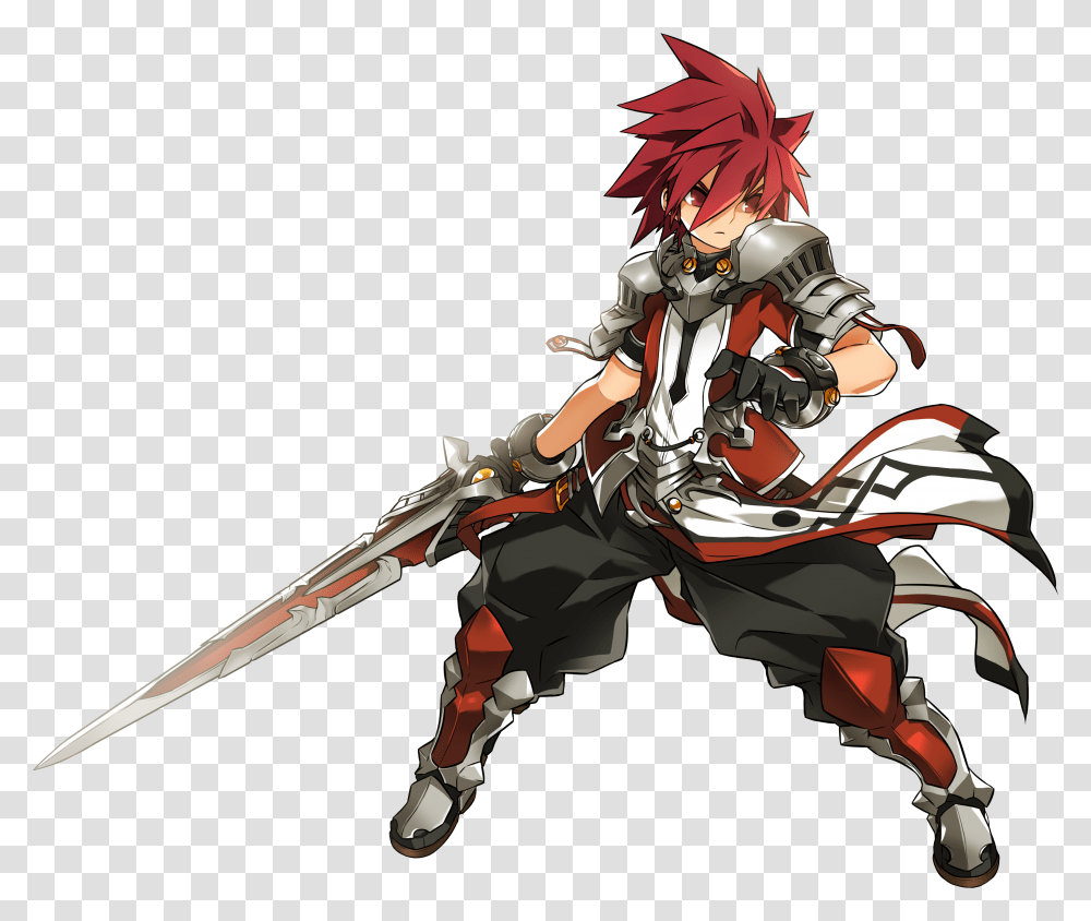 Elsword Pics Video Game Collection Elsword Lord Knight Sword, Person, Human, Duel, Toy Transparent Png