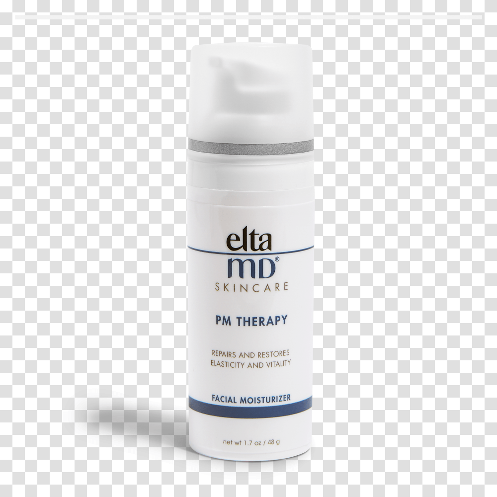 Eltamd Pm Therapy Facial Moisturizer Elta Md, Shaker, Bottle, Cosmetics, Shampoo Transparent Png