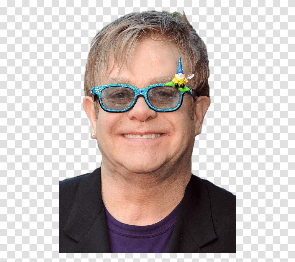 Elton John, Person, Human, Glasses, Accessories Transparent Png