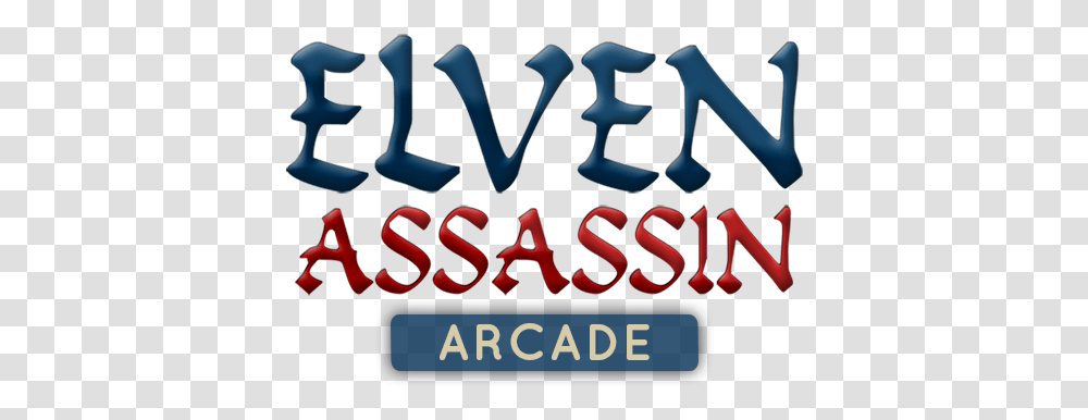 Elven Assassin Arcade Elven Assassin Logo, Text, Alphabet, Word, Meal Transparent Png