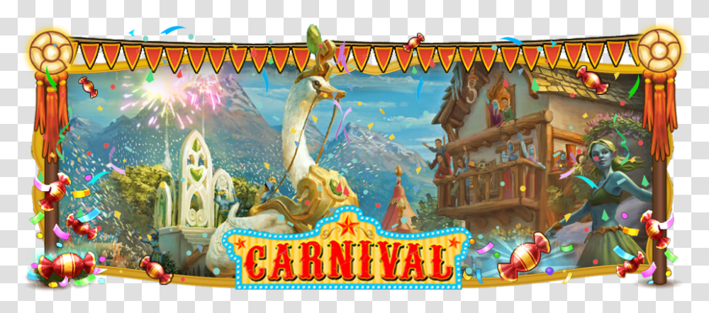 Elvenar Carnival, Vacation, Leisure Activities, Animal, Amusement Park Transparent Png