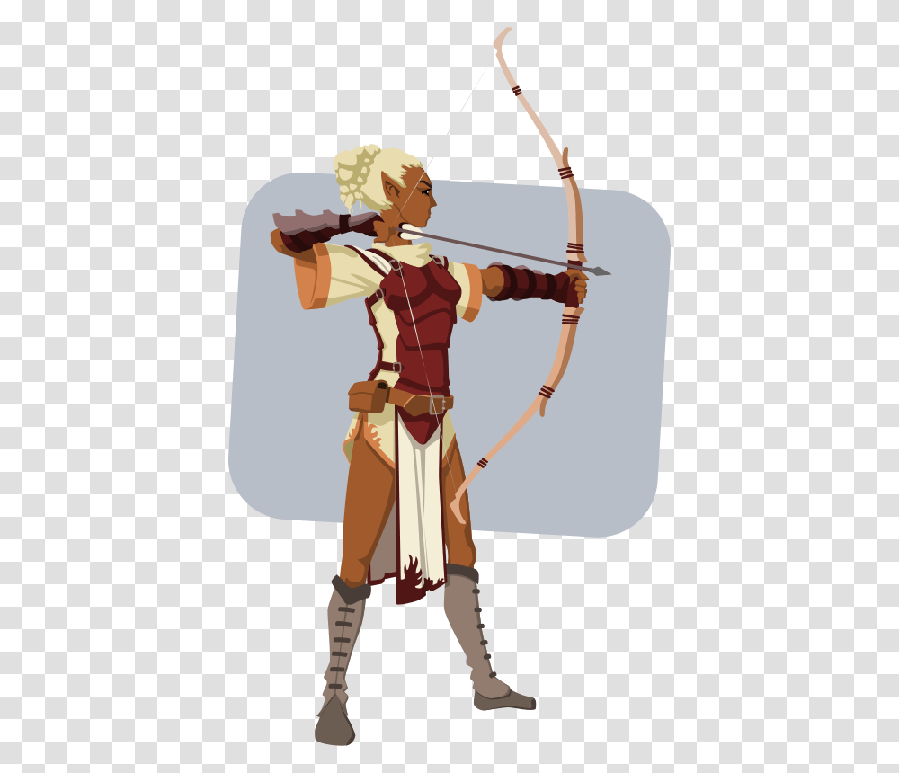 ElvenArcher, Sport, Bow, Archery, Person Transparent Png