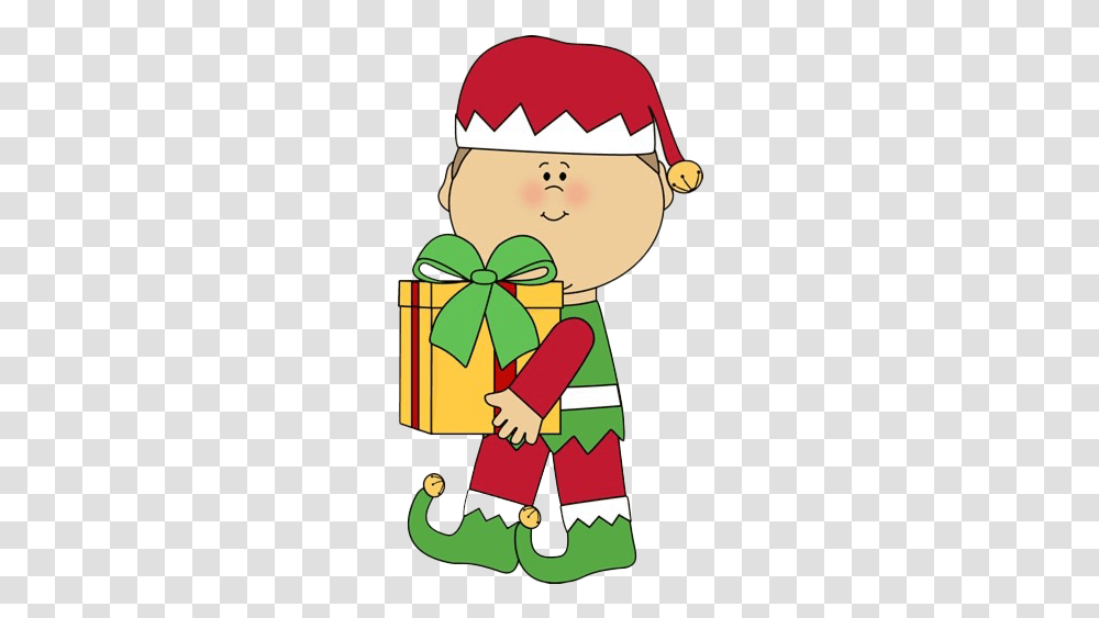 Elves Photos Merry Christmas Gif, Gift Transparent Png