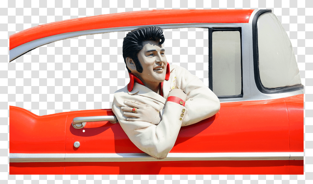 Elvis 960, Music, Person, Car, Vehicle Transparent Png