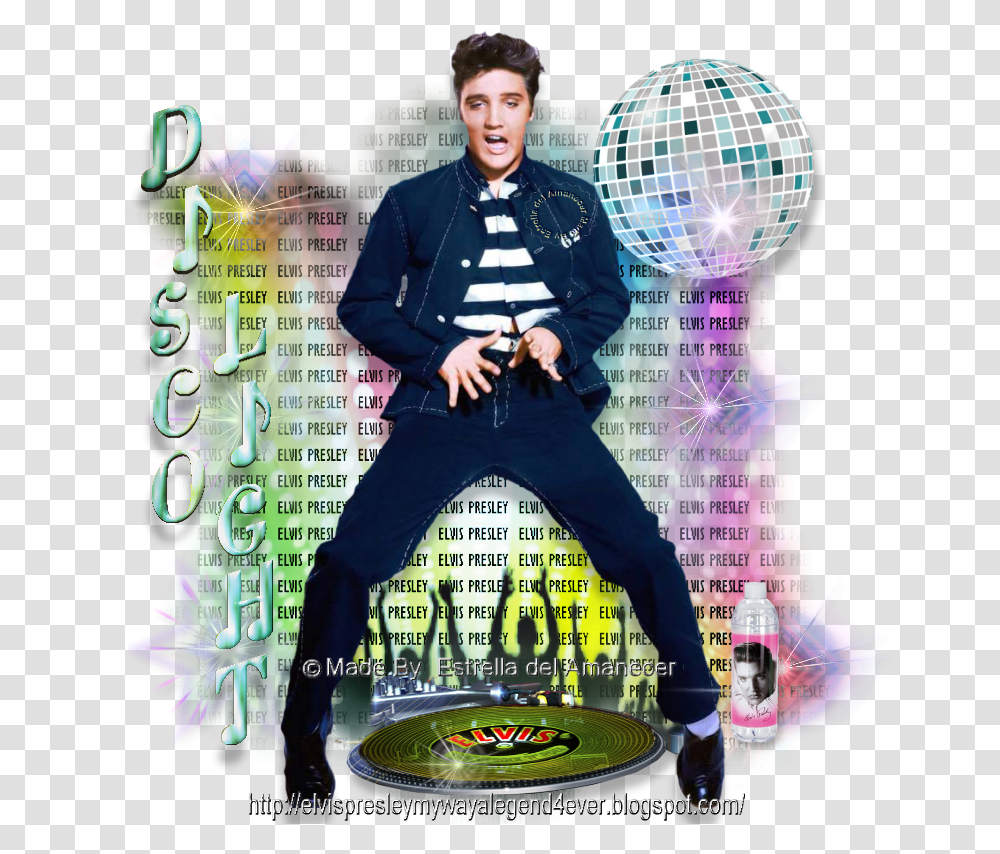 Elvis Presley Disco Light Elvis Jail House Rock Art, Person, Poster, Advertisement Transparent Png