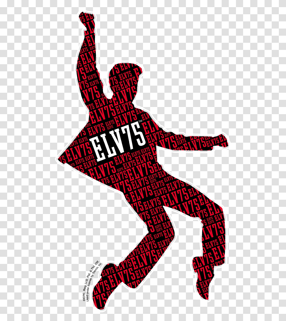 Elvis Presley Full Of 75 Men's Regular Fit T Shirt, Logo, Trademark Transparent Png