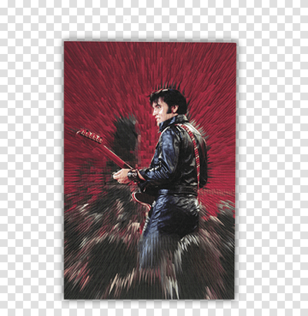 Elvis Presley Live Blur Postcard Elvis Presley, Person, Samurai, Duel, Weapon Transparent Png