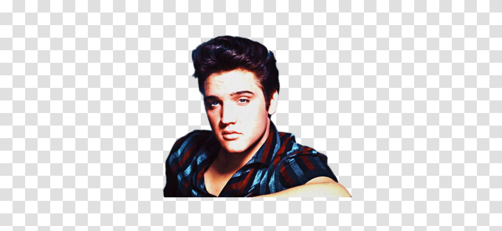 Elvis Presley Portrait Black And White, Person, Human, Face, Photography Transparent Png