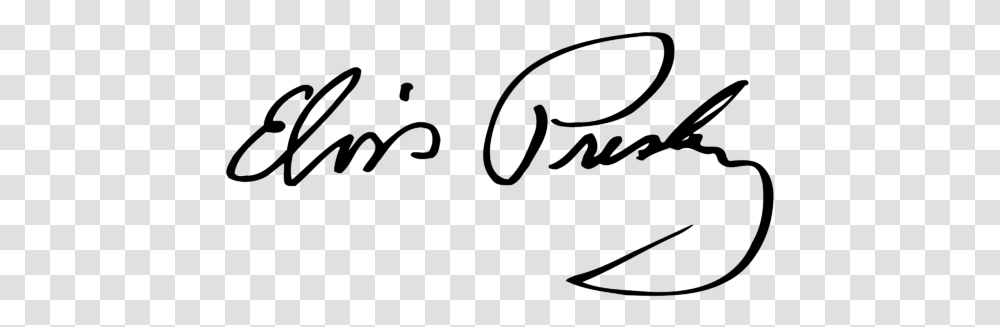 Elvis Presley Signature, Gray, World Of Warcraft Transparent Png