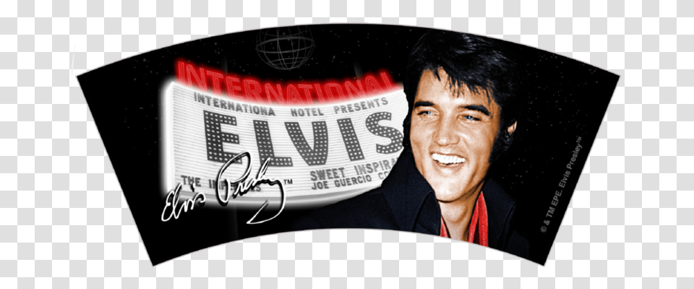 Elvis Vegas Marquee Shot GlassClass Illustration, Person, Advertisement, Poster Transparent Png