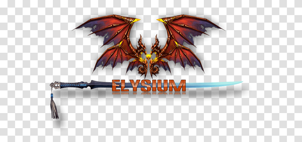 Elysium Blade Soul Tw Graphic Design, Dragon Transparent Png