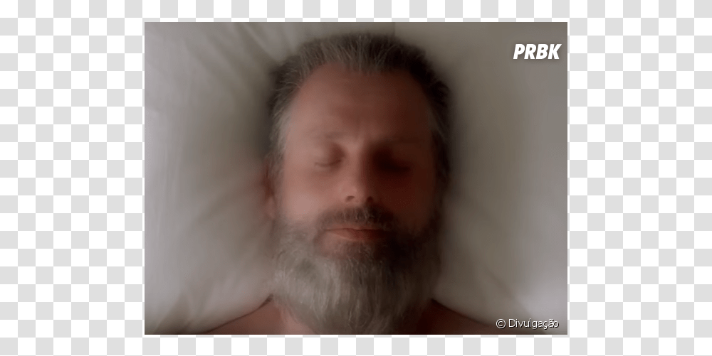 Em The Walking Dead Rick Walking Dead Morre, Face, Person, Human, Beard Transparent Png