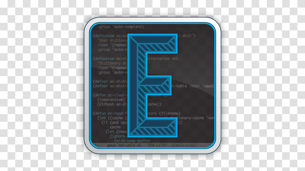 Emacs Icon Vertical, Text, Word, Mobile Phone, Number Transparent Png