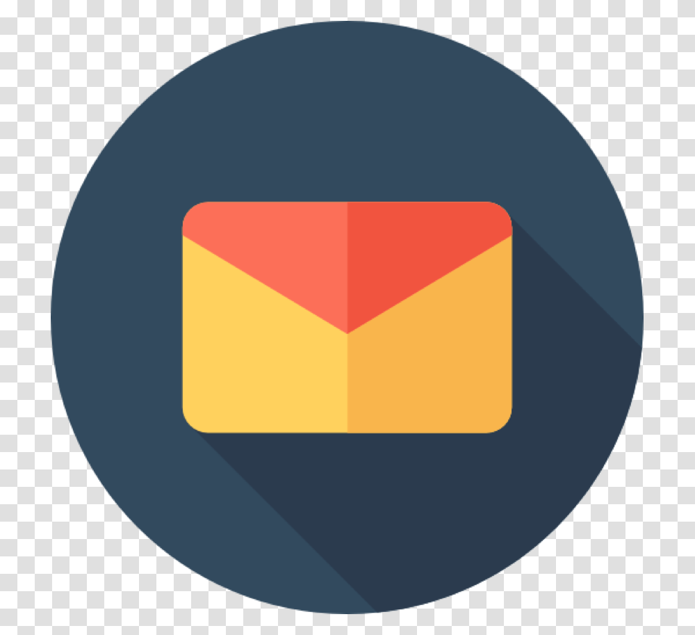 Email Circle Icon Umsl Circle, Logo, Trademark, Label Transparent Png