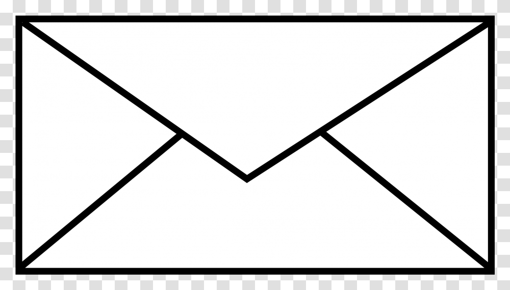 Email Clipart Envelope Open Envelope Clipart, Airmail, Baton, Stick Transparent Png