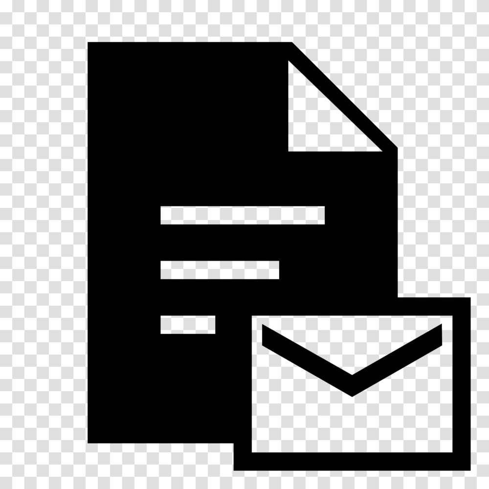Email Document Filled Icon, Gray, World Of Warcraft Transparent Png