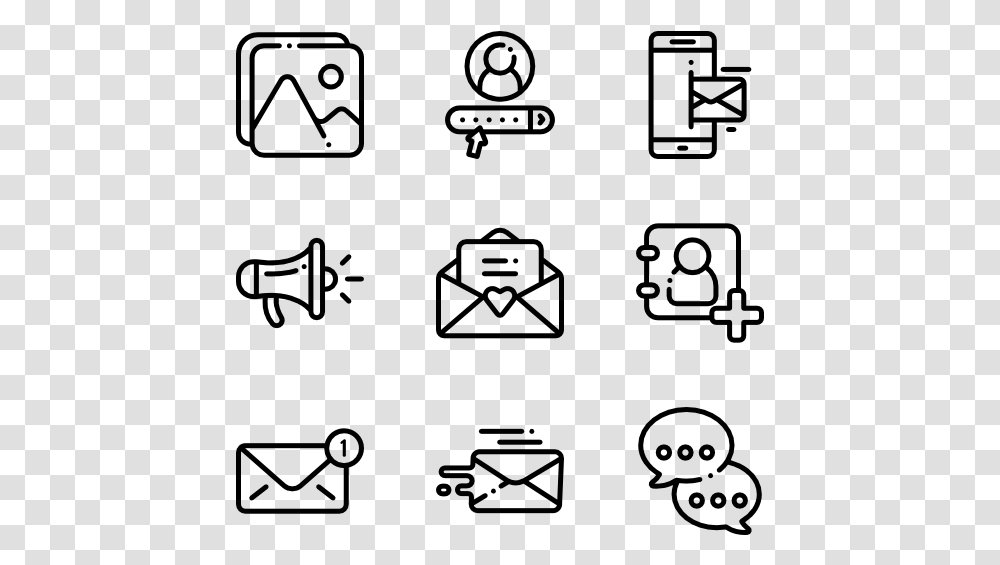 Email Family Icon Background, Gray, World Of Warcraft Transparent Png