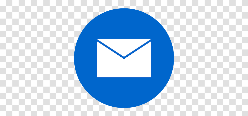 Email Icon Blue Circle Email Icon, Envelope, Airmail Transparent Png