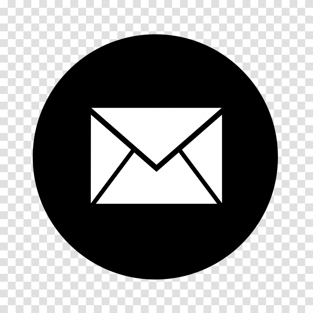 Email Logo Black Pictures, Envelope, Airmail Transparent Png