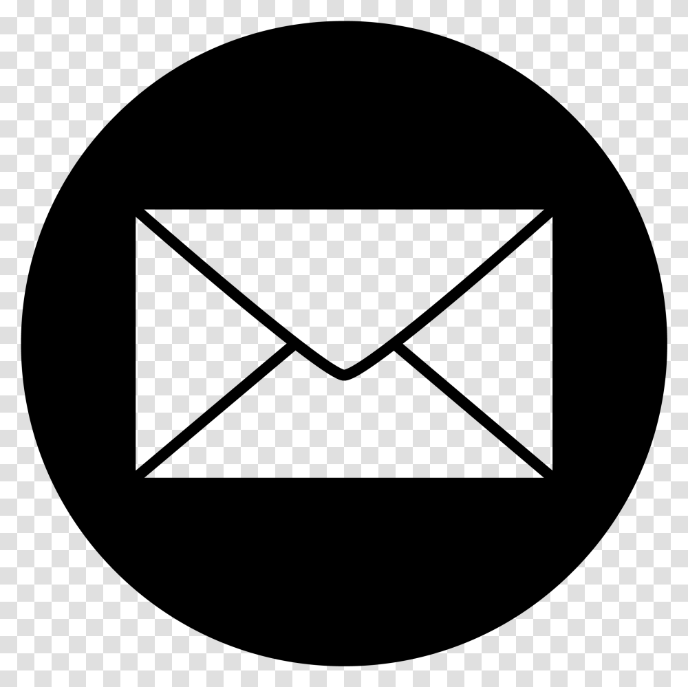 Email Logo Email Black, Gray, World Of Warcraft Transparent Png