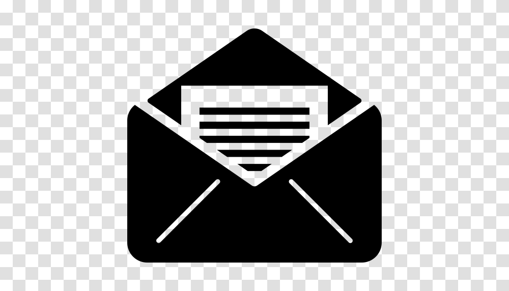 Email Mail Open Outline Icon, Gray, World Of Warcraft Transparent Png
