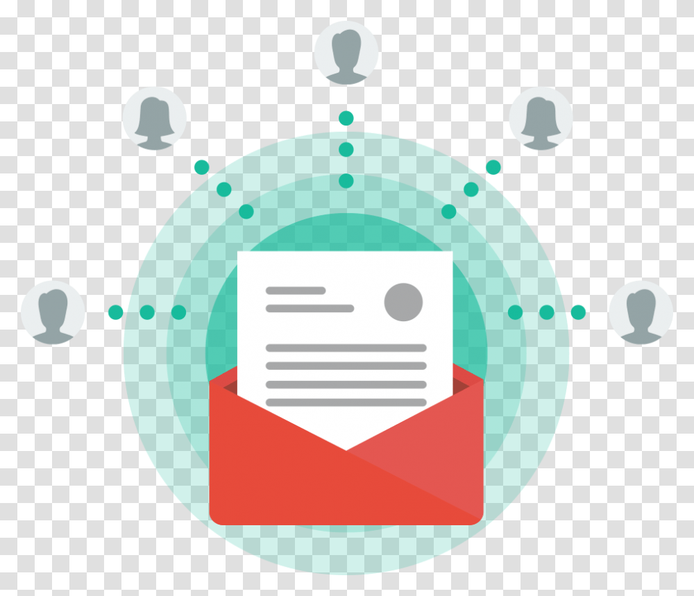Email Marketing Icon Email Marketing Flat, Network Transparent Png
