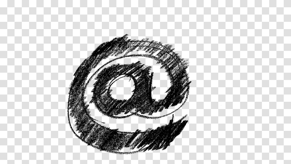 Email, Nature, Spiral, Silver, Rock Transparent Png