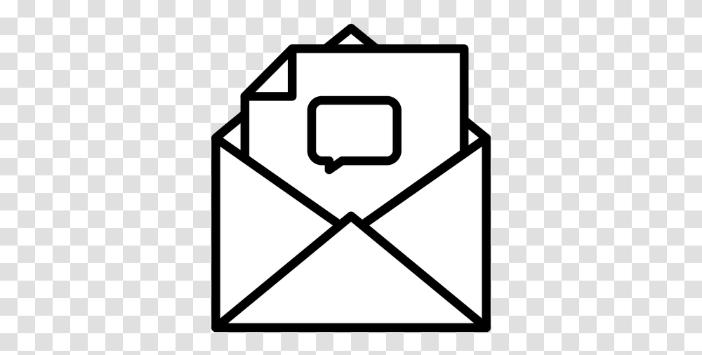 Email Open Rate Icon, Envelope, Airmail Transparent Png