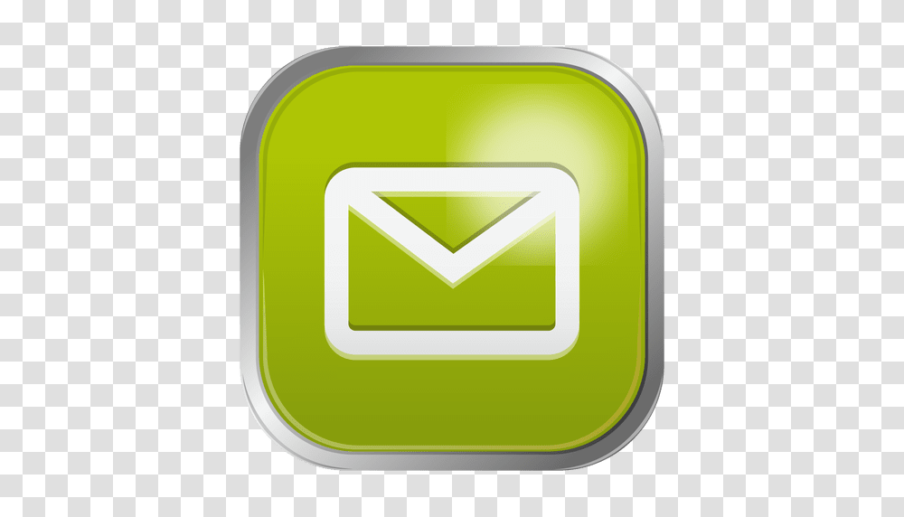 Email Outline Icon, Green, Plant, First Aid, Grass Transparent Png