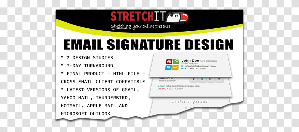 Email Signature Design Nice Design Mail Signature, Flyer, Poster, Paper Transparent Png