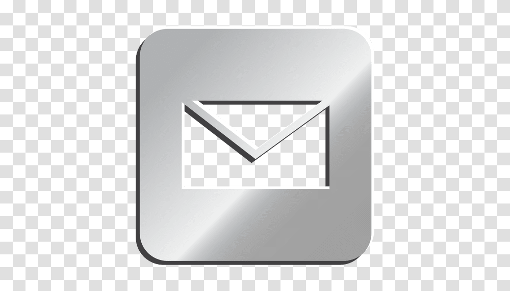 Email Silver Icon, Mailbox, Letterbox, Envelope Transparent Png