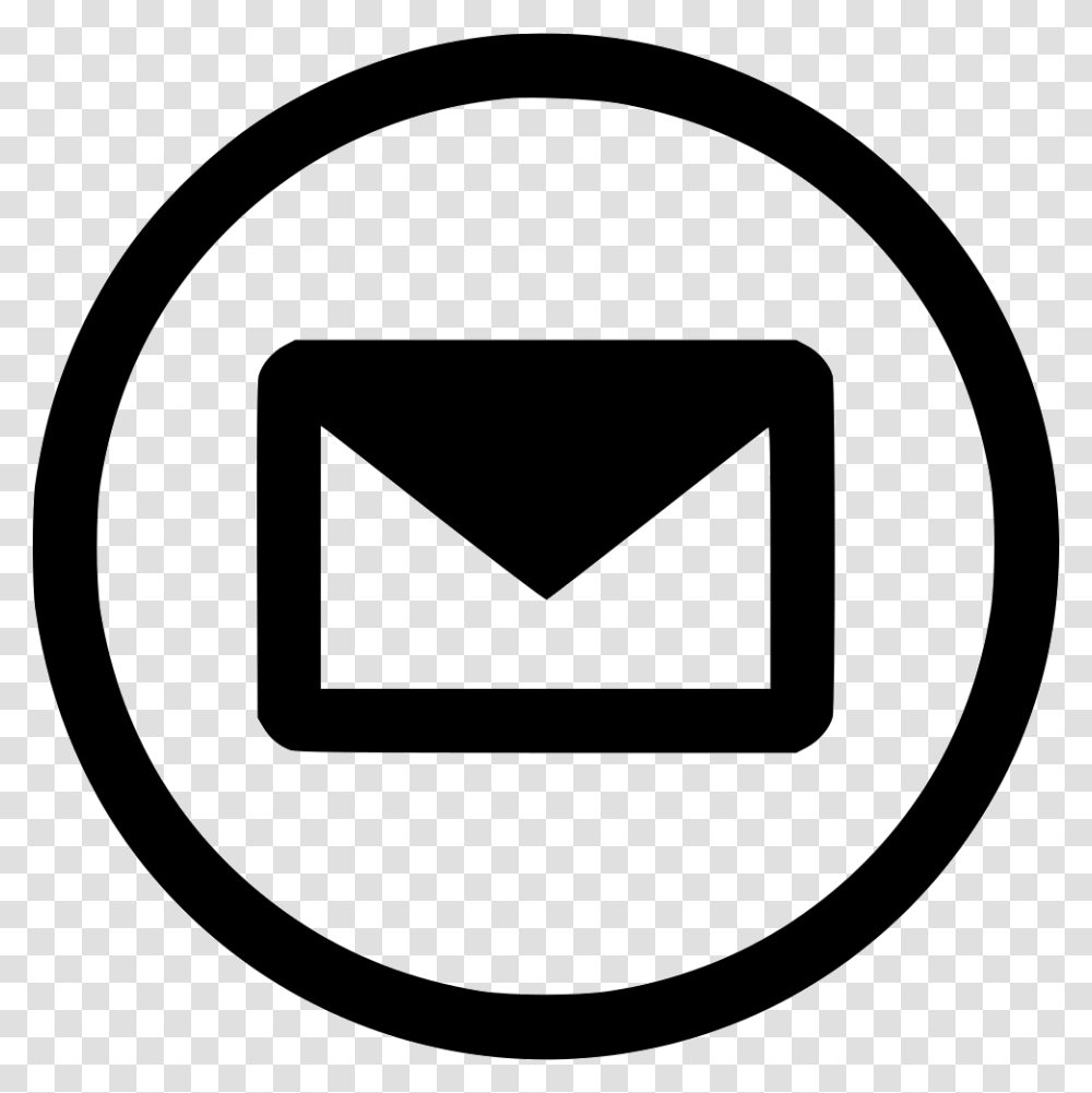 Email Vector Icon Free Email Icon Round, Label, Rug Transparent Png